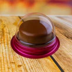 10 CAIXA PARA PÃES DE MEL, TRUFAS E ESFERAS - VERMELHO BWB14222 (CHOCO)