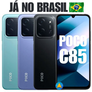 Novo Celular Smartphone Xiaomi Poco C85 256GB + 8GB de RAM Global Tela 6.9" - Novo Lacrado - Envio Imediato