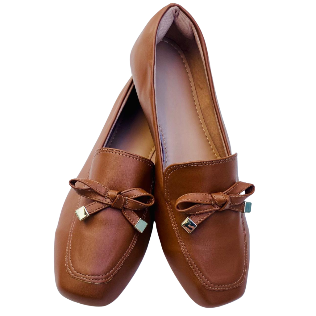 SAPATILHA FEMININA MOCASSIM FEMININO CONFORTÁVEL CARAMELO