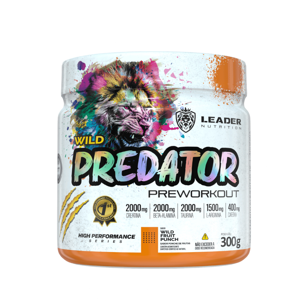 Pré-treino Wild Predator Day Pote 300g
