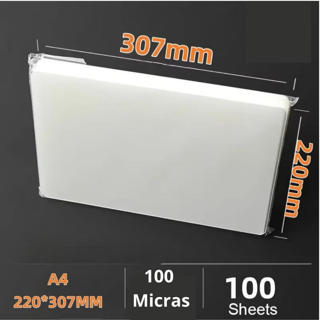 Polaseal Plástico Plastificação A4 100 Micras 100 Unidades em Oferta na Shopee