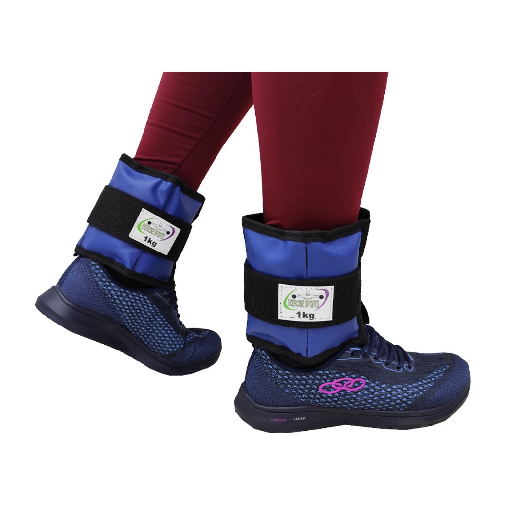 Caneleira Peso 1kg Par Capota Marítima Azul Academia Crossfit Fitness Treinos