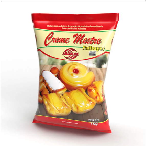 Creme Mestre Pastissyer 1kg - Arcolor