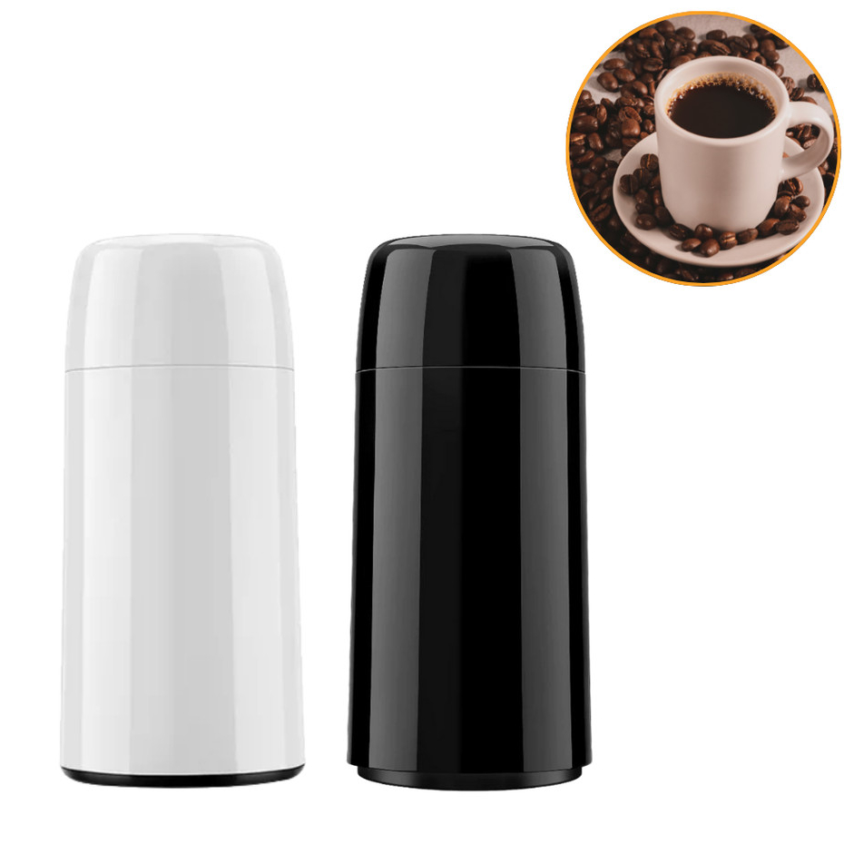Kit 2 Mini Garrafa Térmica Firenze 250ml Chá Café Branca E Preta - Invicta em Oferta na Shopee