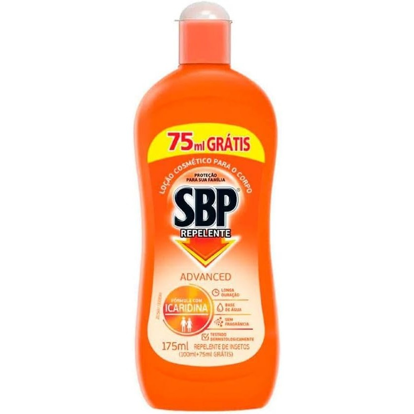 Repelente SBP Advanced Loção 175ml em Oferta na Shopee