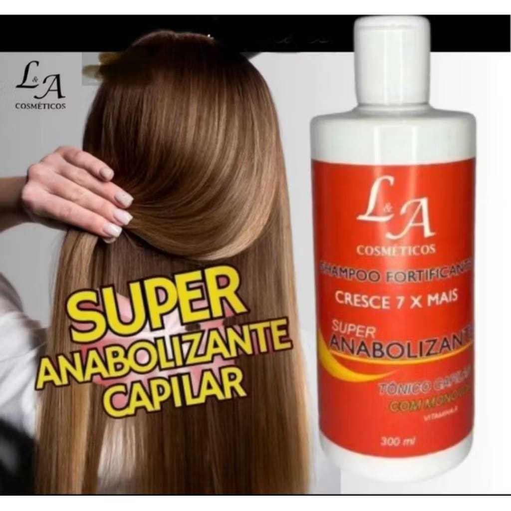 Shampoo Anab Capilar Crescimento Acelerado 7 cm por Mês.
