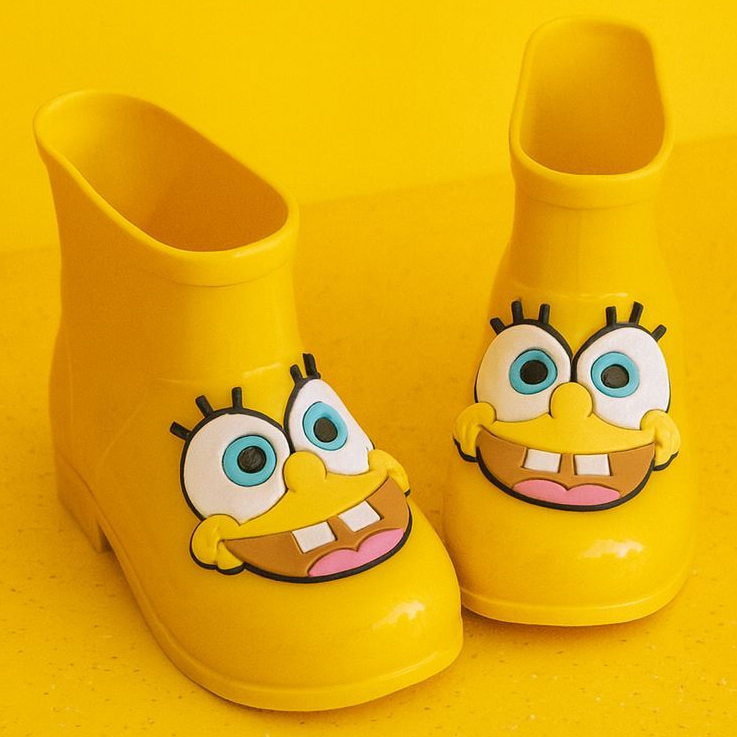 Galocha Infantil Menino Bota de Chuva Baby Divertidas Antiderrapante Impermeável em Oferta na Shopee