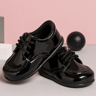 Tênis Infantil Menino Sapato Social Bebê Cadarço Evento Batizado Pinokio Calçados Confortável Leve em Oferta na Shopee