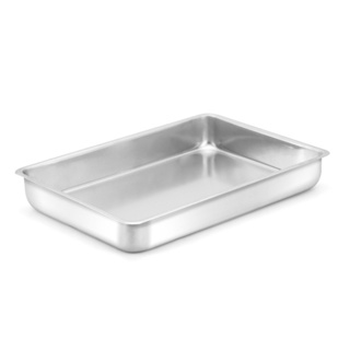 Assadeira Forma Retangular 1,8 Litros N1 Alumínio Polido Tabuleiro Grande Torta Frango em Oferta na Shopee