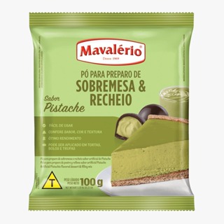 Pó para Sobremesa Pistache 100g - Mavalério em Oferta na Shopee