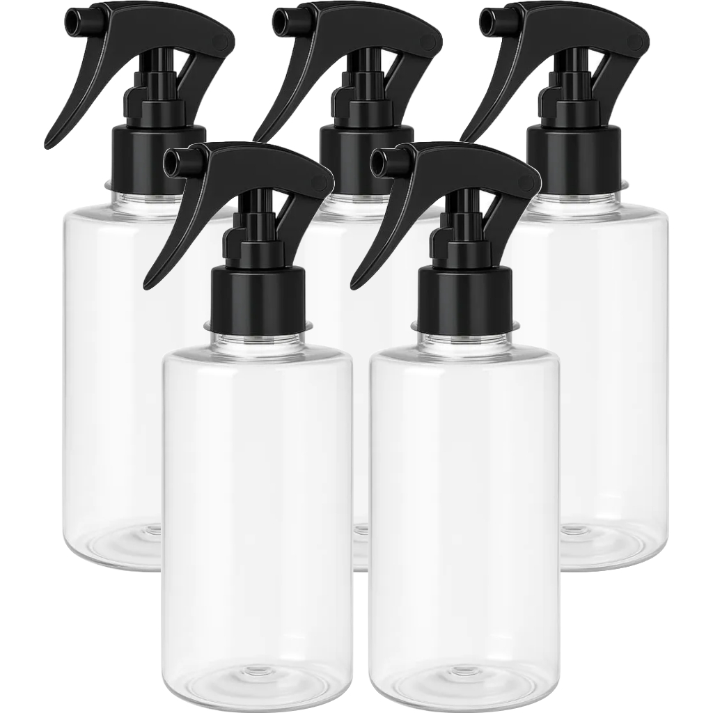 Frasco Pulverizador Pet 200ml - Mini Gatilho Borrifador