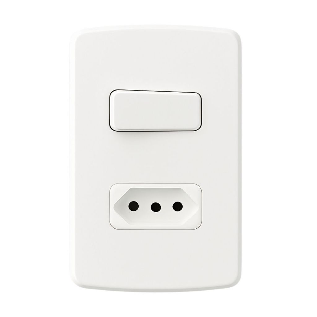 CJ 1 INT SIMPLES+TOM 20A PLACA 4X2 BR COMPOSE WEG