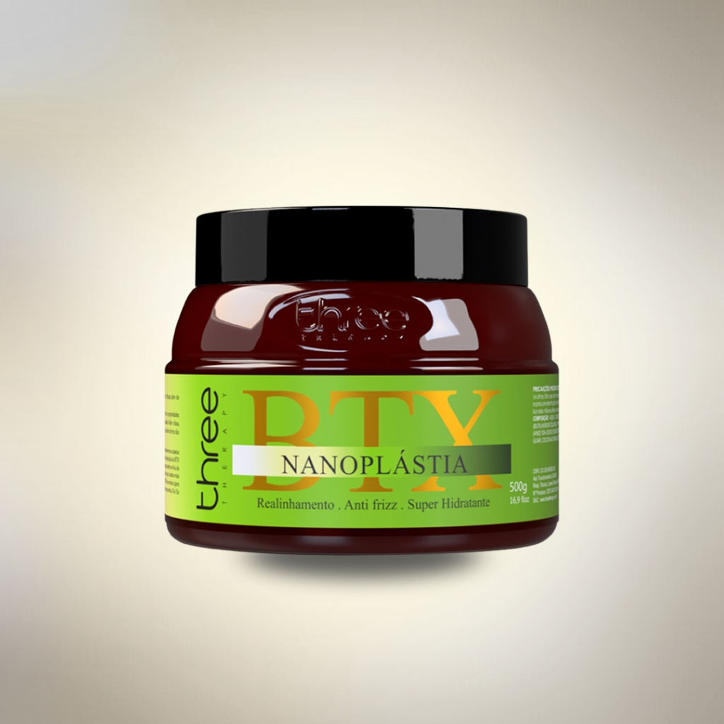 Btx Nanoplastia Three Therapy Pantovin Realinhamento Capilar e Redutor de Volume 500ml