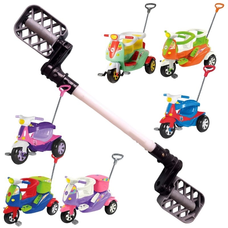 kit pedal pedais completo para carrinhos de passeio calesita peça moto duo moto uno velomoto