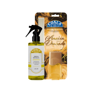 Kit Coala Ameixa Dourada Odorizante Ambiente e tecidos 260 ml + Difusor 100ml em Oferta na Shopee