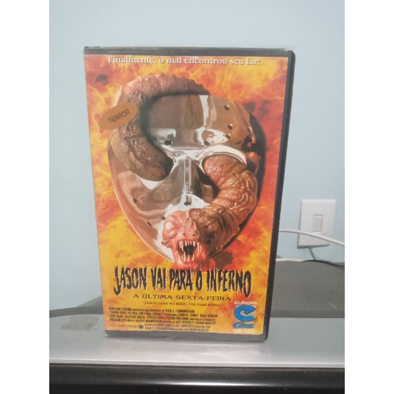 Sexta-feira 13 Jason vai para o inferno Vhs original