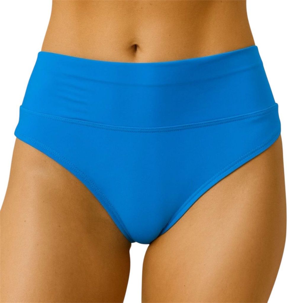 Calcinha Biquíni Fio Duplo Tania Cintura Alta Modelagem Sem Marcação P M G GG 48 Moda Verão Praia Piscina