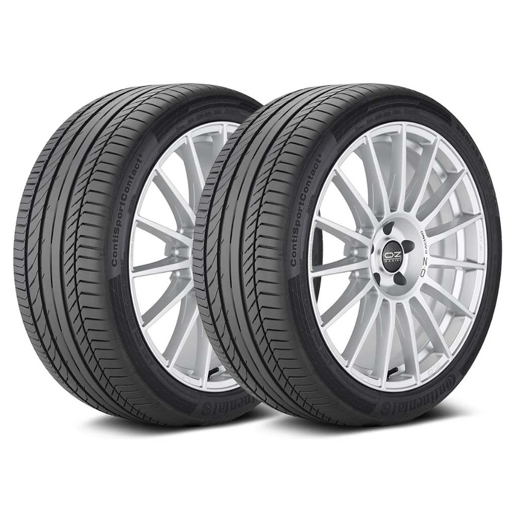 Kit 2 Pneus 295/40R21 ContiSportContact 5 Continental 111Y Original Mercedes GL 63 AMG