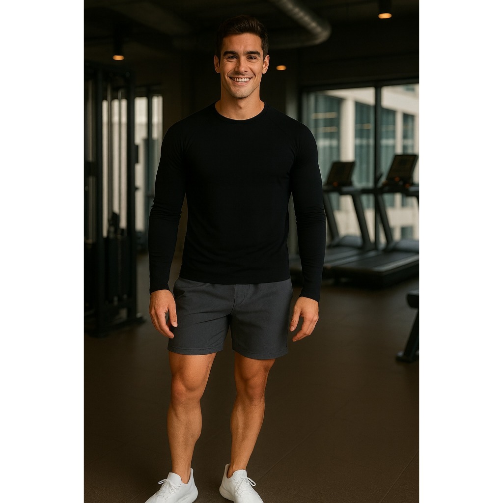 Camiseta Basica Masculina Dry Fit Protecao Uv