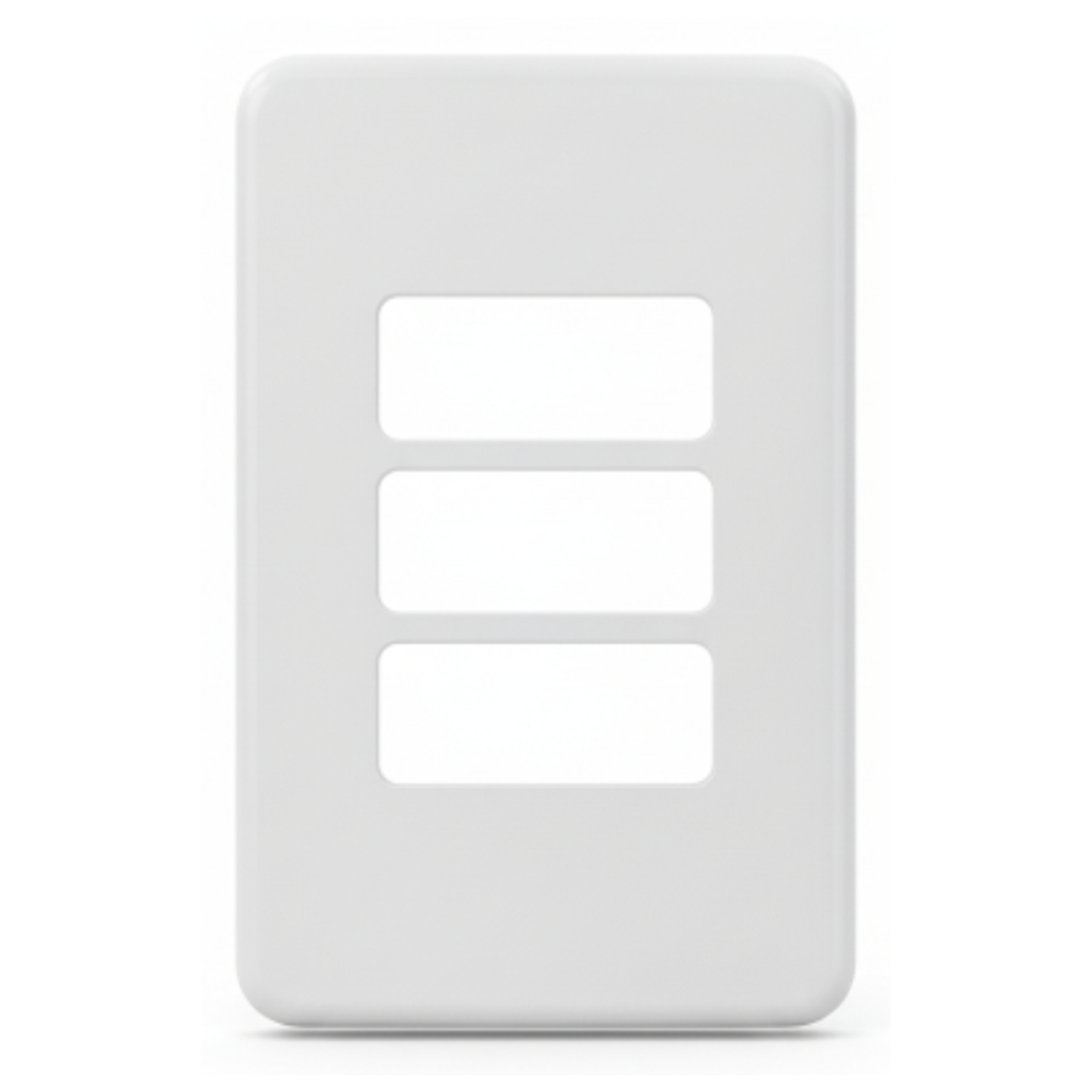 PLACA E SUPORTE 4X2-3 POSICOES BRANCO COMPOSE WEG
