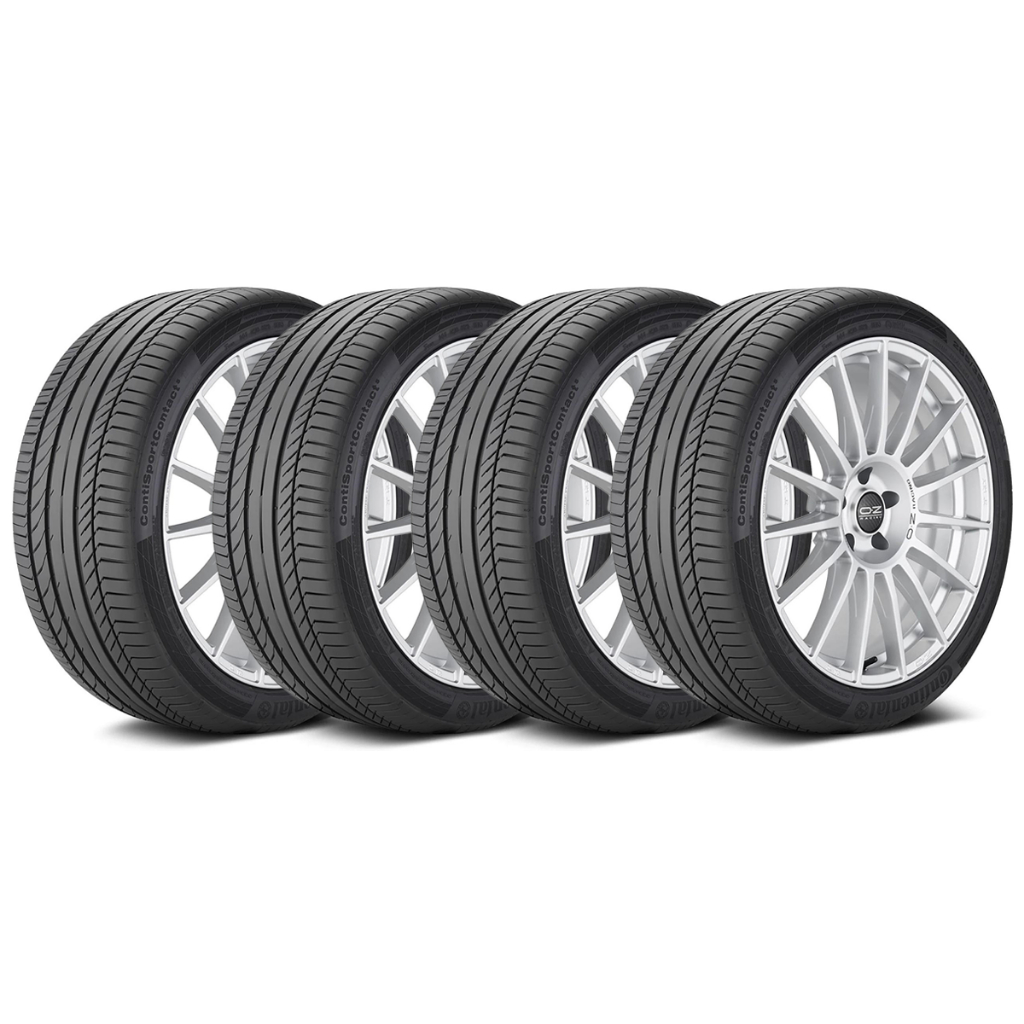 Kit 4 Pneus 295/40R21 ContiSportContact 5 Continental 111Y Original Mercedes GL 63 AMG