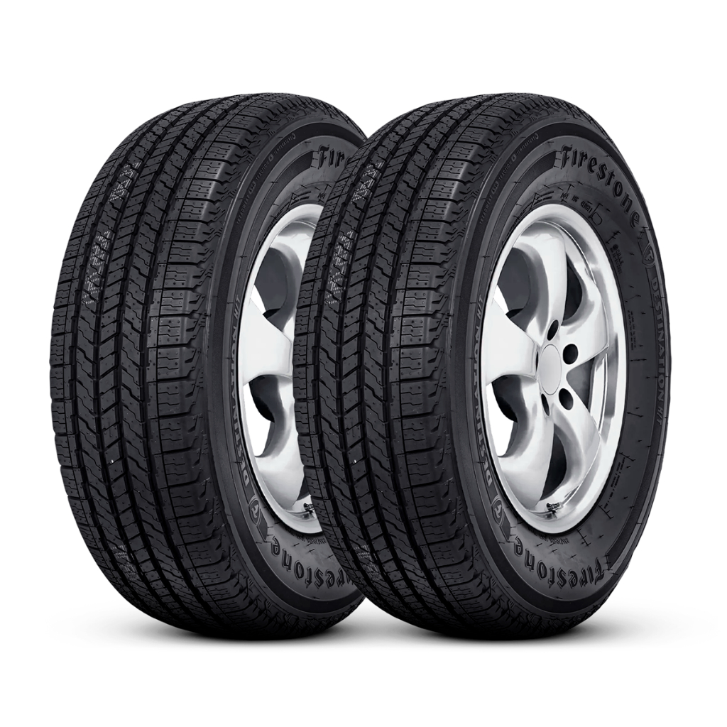 Kit 2 Pneus 245/70R16 Firestone Destination HT 107H em Oferta na Shopee