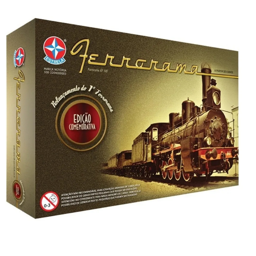 Brinquedo Trem Ferrorama Xp 100 Modelo Antigo - Estrela C454