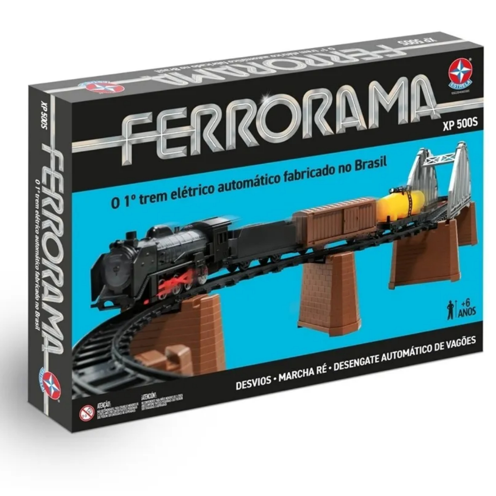 Ferrorama Xp 500 - Super Pista De Trem Estrela