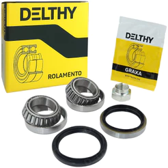 KIT ROLAMENTO DE RODA DIANTEIRO FORD ESCORT 1.6 8V 1981 A 1993 5007040