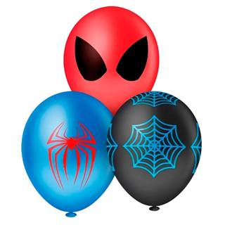 Balões Homem Aranha com 25 unidades  Pic Pic em Oferta na Shopee