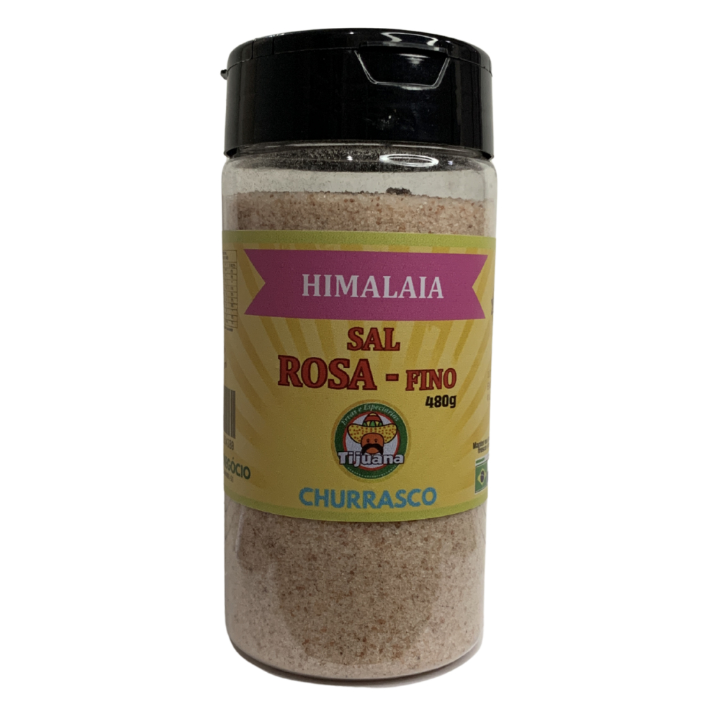 SAL ROSA - FINO DO HIMALAIA, 480g. Tijuana Temperos!   Seu Churrasco ainda melhor!