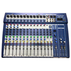 Mesa De Som Profissional Soundcraft Mi-16 Com 16 Canais