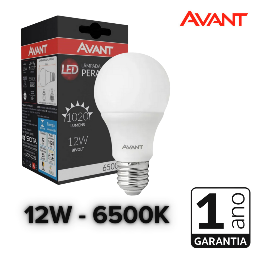 Kit 5 Lâmpada Pera 15w Led Branco Frio Bulbo E27 em Oferta na Shopee