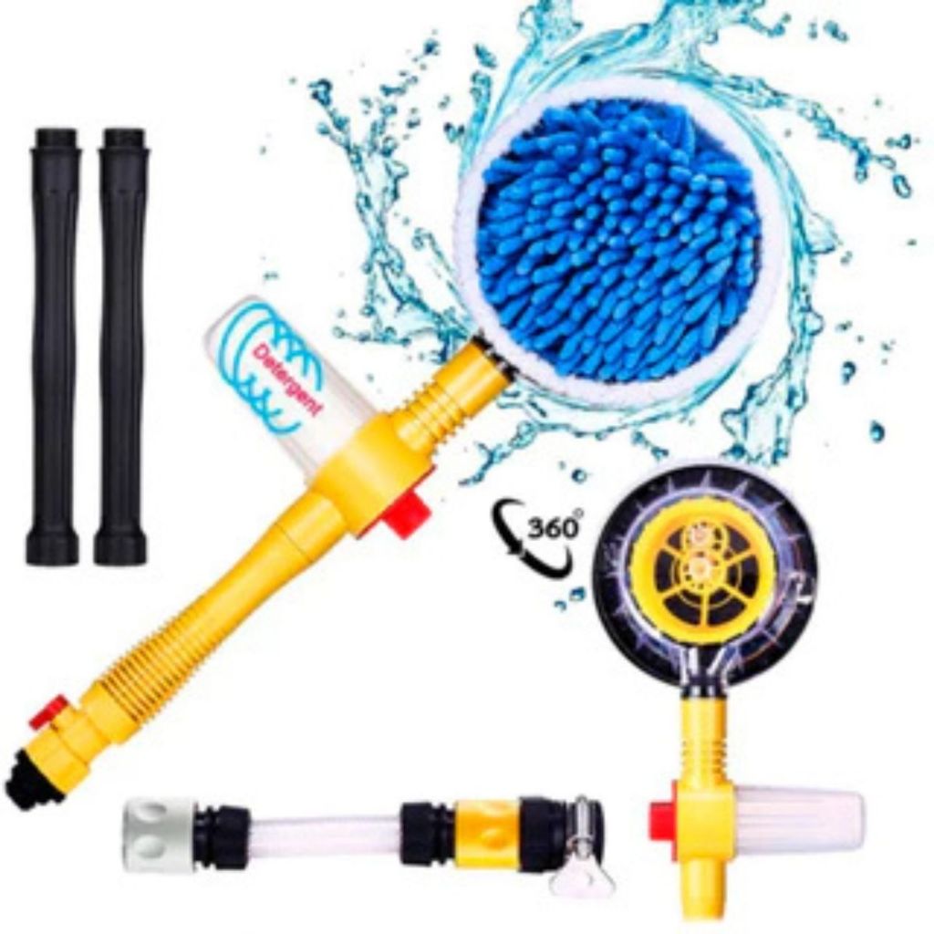 KIT Escova De Limpeza De Carro Rotação Automática Da Escova limpa Vidros Casa Linha Premium!