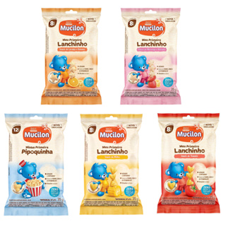 Kit 5 Mucilon Meu Primeiro Lanchinho Sabor Variado - Nestlé em Oferta na Shopee