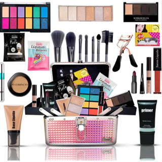 Kit Maquiagem Alta Cobertura Completo Com Necessaire em Oferta na Shopee
