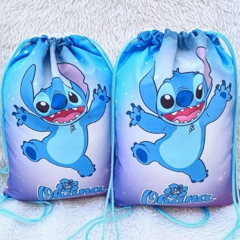 Mochilinha personalizada tecido ENCOMENDA  para lembrancinha de festa de aniversario 30cmx20cm