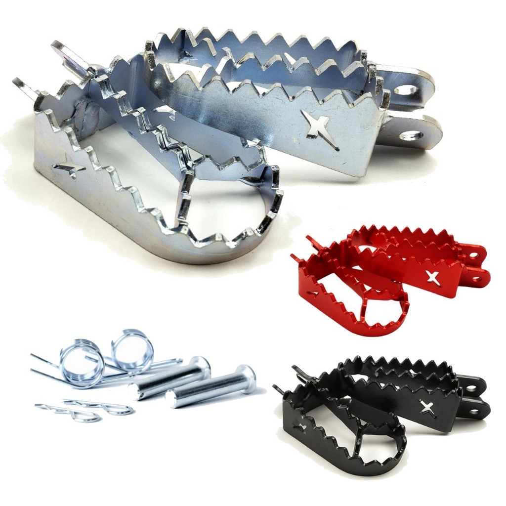 Pedaleira Crf 250f Crf 230 Xr 200 Bros Tornado + Kit Mola Pino Trava Xcell