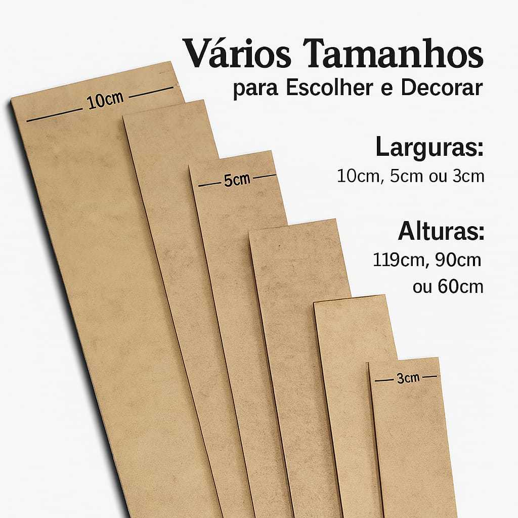 Painel Ripado Decorativo em MDF Shiplap Revestimento de Parede Decoração Moderna Sala Quarto Painel