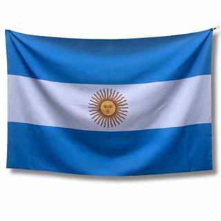 Bandeira da Argentina Grande 1,50 x 1,00 em Tecido superior em Oferta na Shopee