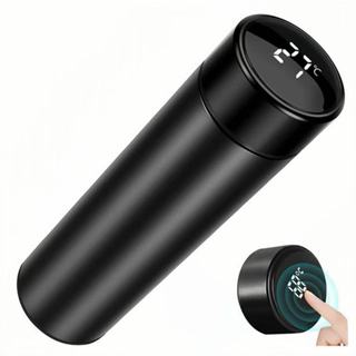 Garrafa Termica Inox Com Termometro 500ml Visor Digital LED Inteligente em Oferta na Shopee