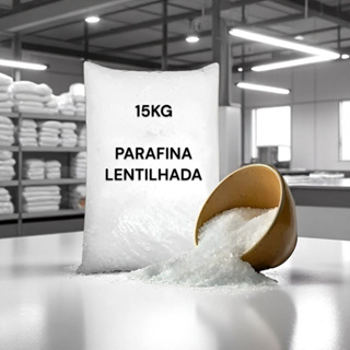 15KG DE PARAFINA 100% PURA NACIONAL PARA VELAS E PRODUTOS ARTESANAIS EM GERAL em Oferta na Shopee