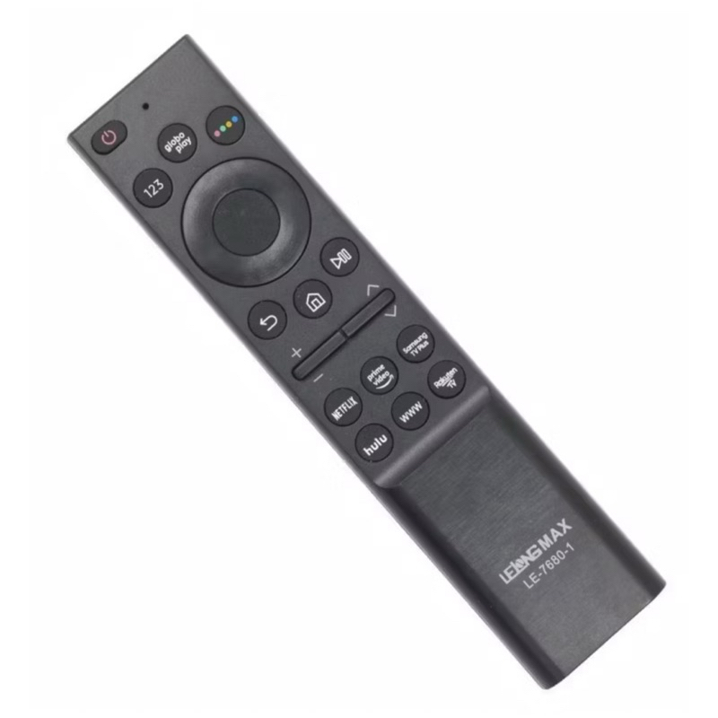 Controle Remoto Compatível Smart Tv Samsung Au7700 Au8000 4k Netflix Globoplay