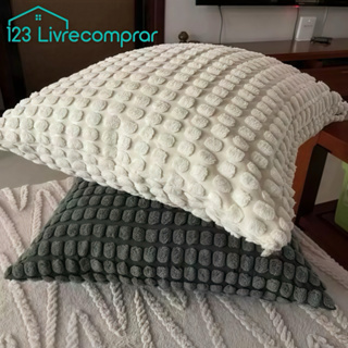 KIT2/6 Capas Almofada Suede Toque Macio Aveludado Luxo 45x45 em Oferta na Shopee