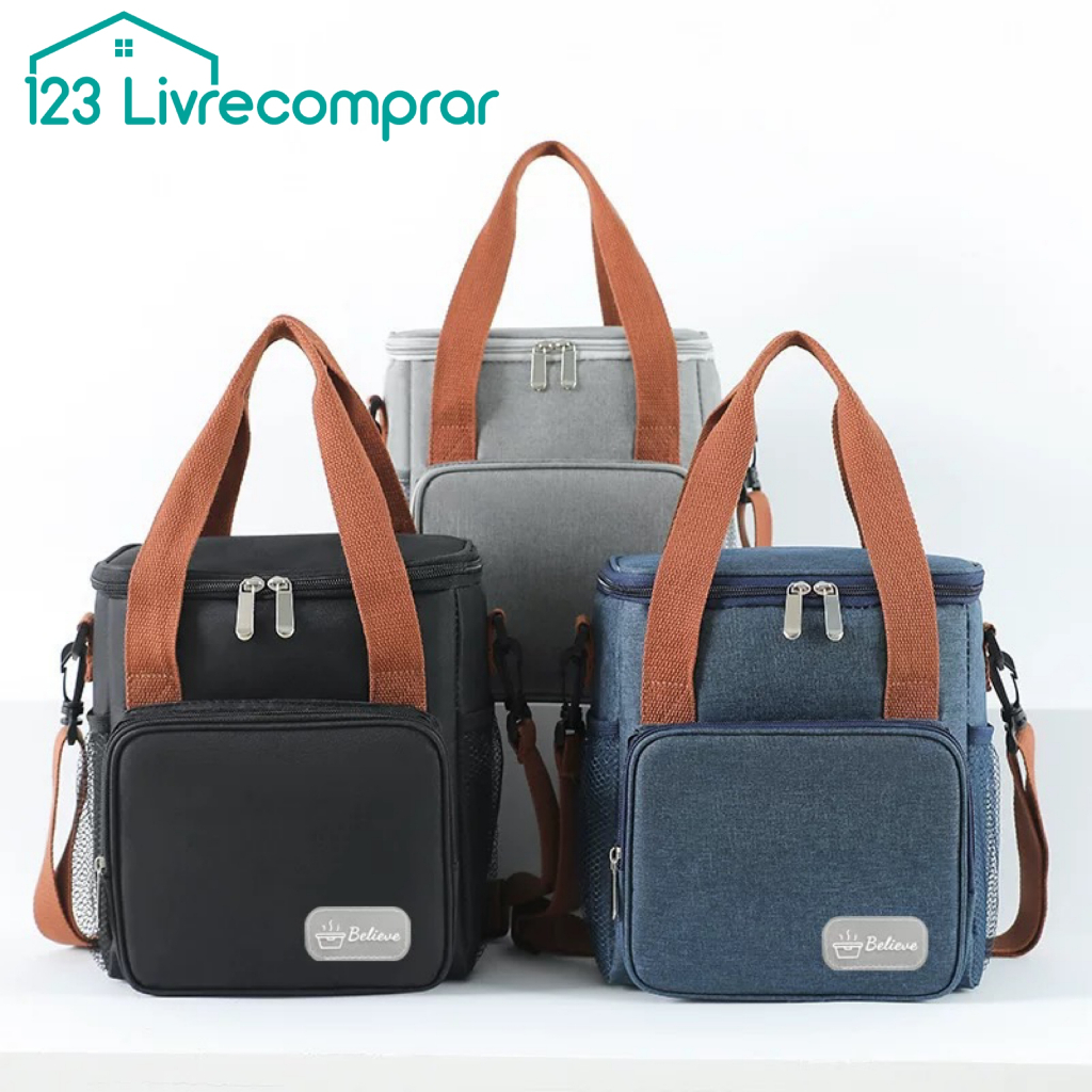 Bolsa térmica de alta qualidade e grande capacidade, perfeita para piqueniques e viagens à praia Bolsa térmica para prai em Oferta na Shopee