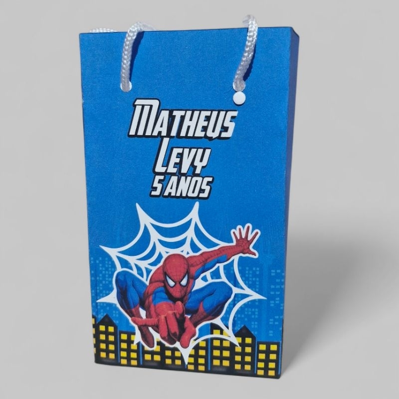 50 SACOLINHA PERSONALIZADA HOMEM ARANHA | PERSONALIZADOS LEMBRANCINHAS SACOLINHA HOMEM ARANHA | PEGUE E MONTE