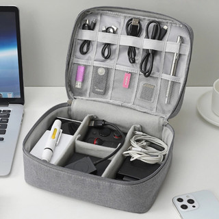 Bolsa Organizadora de Cabos e Eletrônicos Multifuncional e Portátil