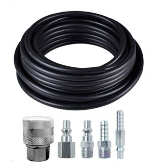 Kit Mangueira de AR Preta com Engate Rápido Para Compressor SCHULZ CHIAPERINI Opções de 5MT até 30MT em Oferta na Shopee