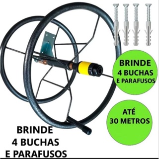 Suporte para Mangueira de Jardim Giratório Enrolador de Mangueira 30 Metros em Oferta na Shopee