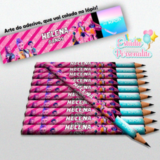 Lápis Guerreiras do K-Pop/ Lembrancinha Guerreiras do K-Pop em Oferta na Shopee
